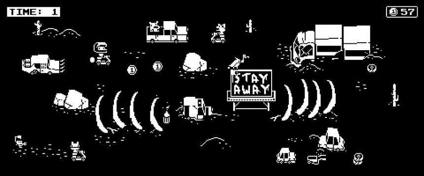 Скриншот 4 к игре Minit Fun Racer