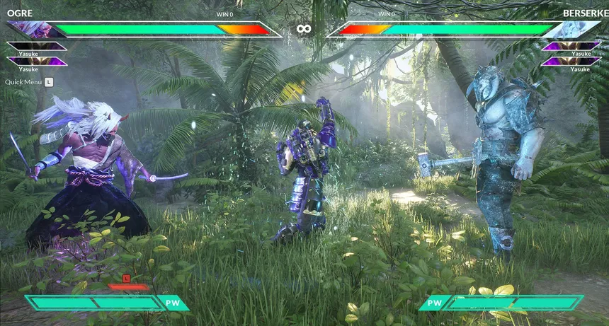 Скриншот 2 к игре INFINITE VERSUS: 3D MUGEN - Open Beta