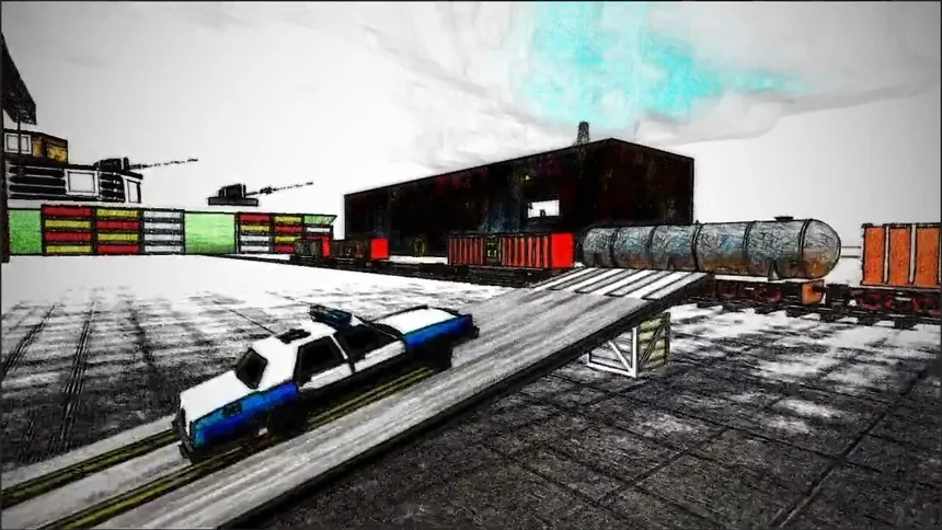 Скриншот 3 к игре Wrecked!: Unfair Car Stunts Racing Game