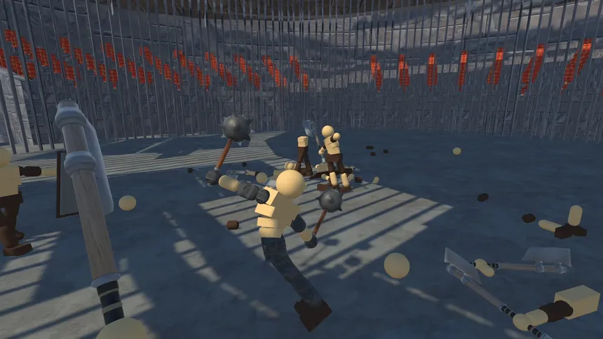 Скриншот 1 к игре Unconventional Ragdoll Game