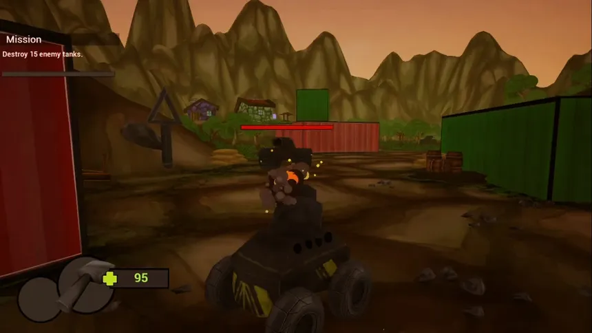 Скриншот 1 к игре Tank War Nexus