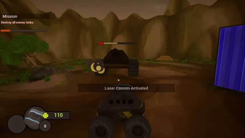 Скриншот 2 к игре Tank War Nexus