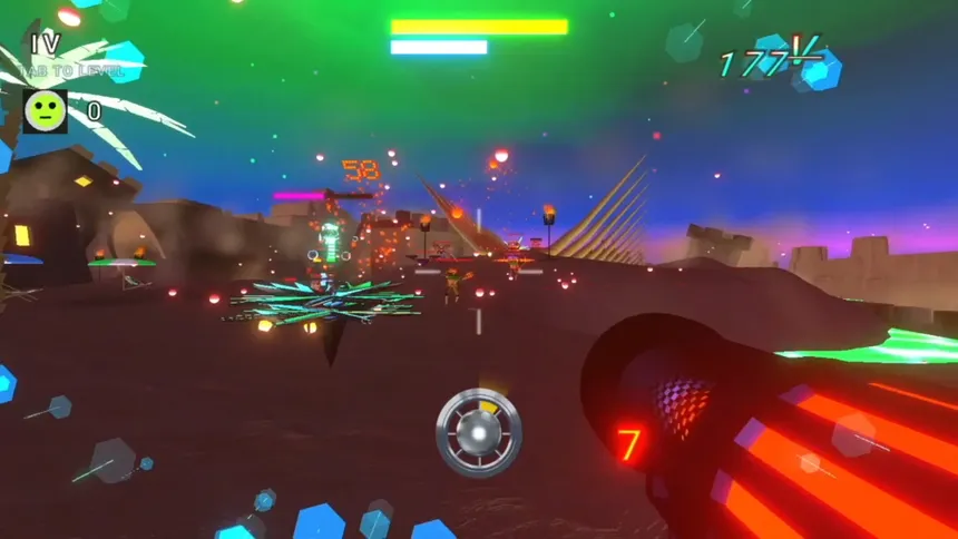 Скриншот 4 к игре POLY SYNTH GUNNER