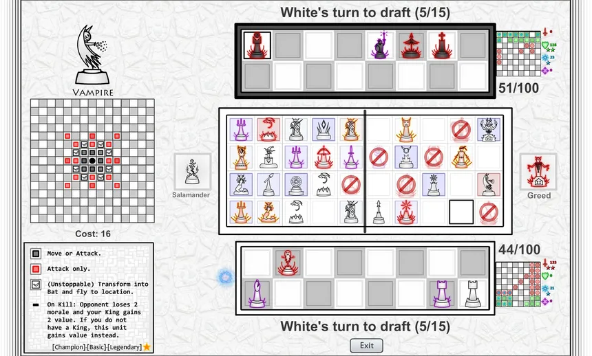 Скриншот 8 к игре Chess Evolved Online