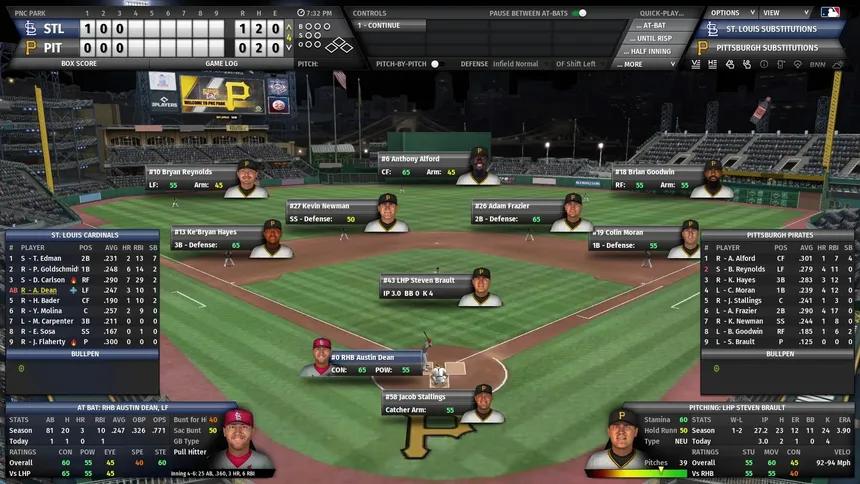 Скриншот 5 к игре Out of the Park Baseball 22