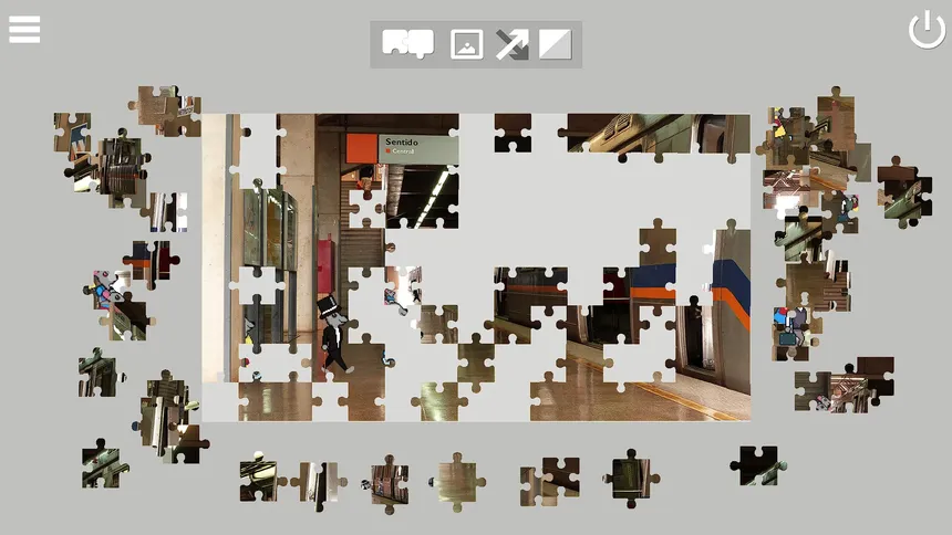 Скриншот 1 к игре Invisible Services - Pixel Art Jigsaw Puzzle