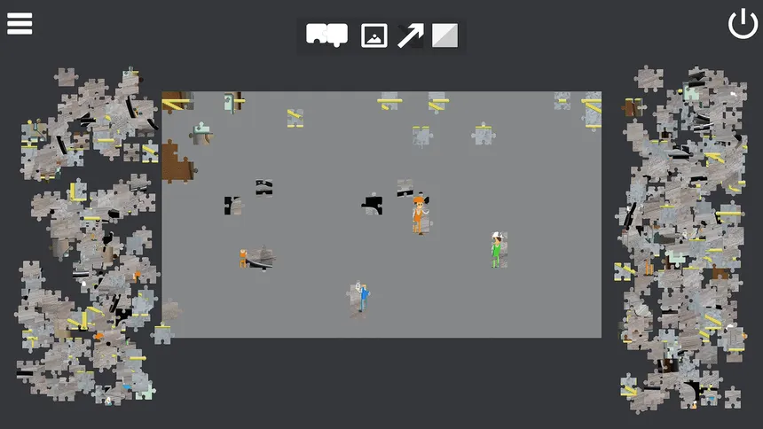Скриншот 3 к игре Invisible Services - Pixel Art Jigsaw Puzzle