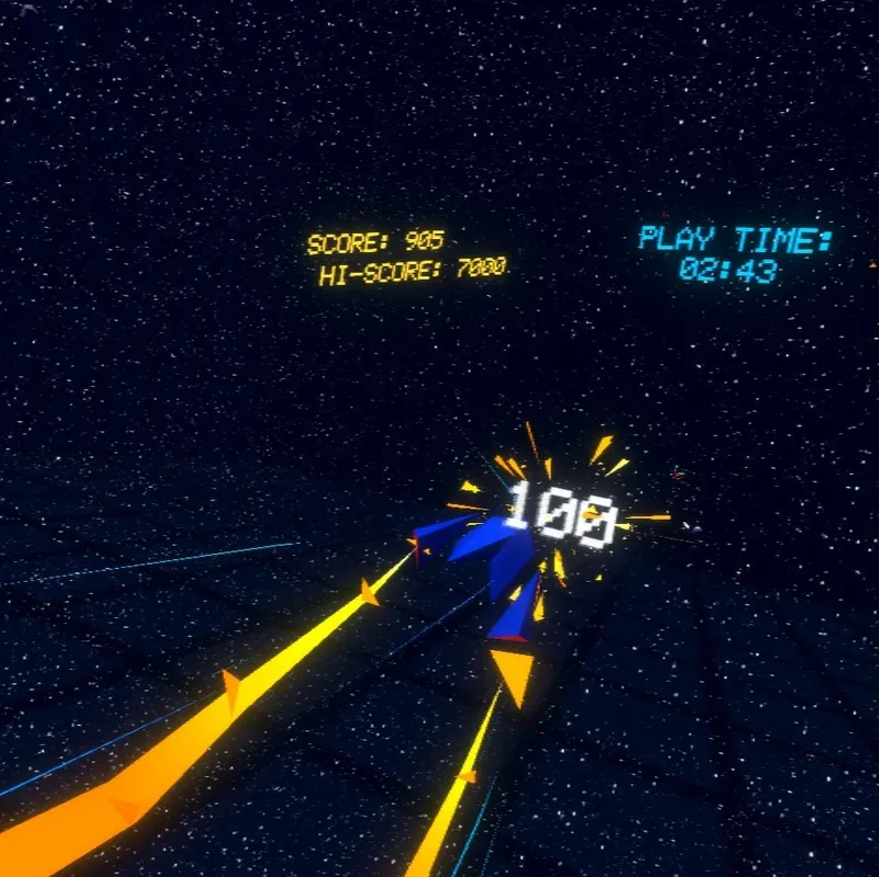 Скриншот 1 к игре Astro Zip VR