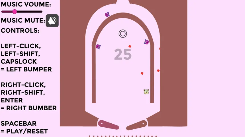 Скриншот 6 к игре Endless Furry Pinball 2D