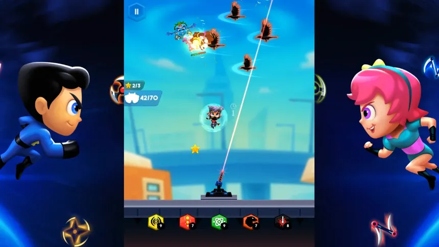 Скриншот 3 к игре Dragon Blast - Crazy Action Super Hero Game