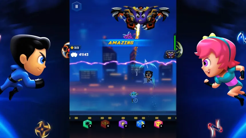Скриншот 4 к игре Dragon Blast - Crazy Action Super Hero Game