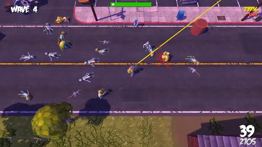 Скриншот 1 к игре Zombie In Town