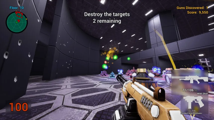 Скриншот 1 к игре OMFG: One Million Fatal Guns
