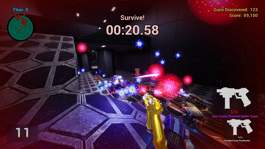 Скриншот 4 к игре OMFG: One Million Fatal Guns