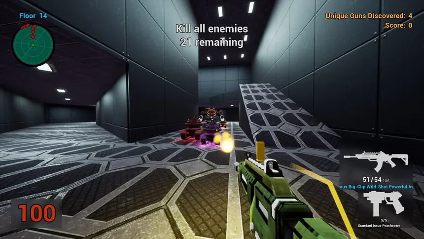 Скриншот 5 к игре OMFG: One Million Fatal Guns