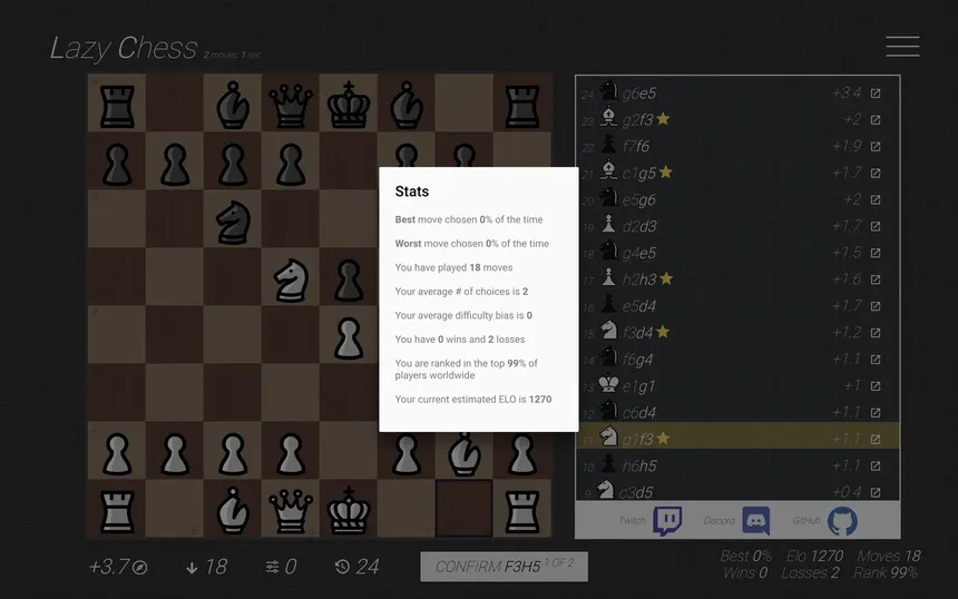 Скриншот 6 к игре Lazy Chess