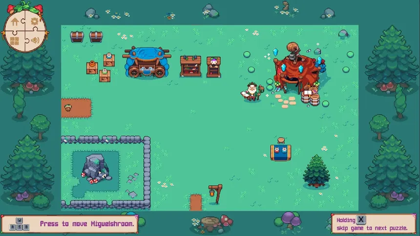 Скриншот 2 к игре Miguelshroom: First day at school