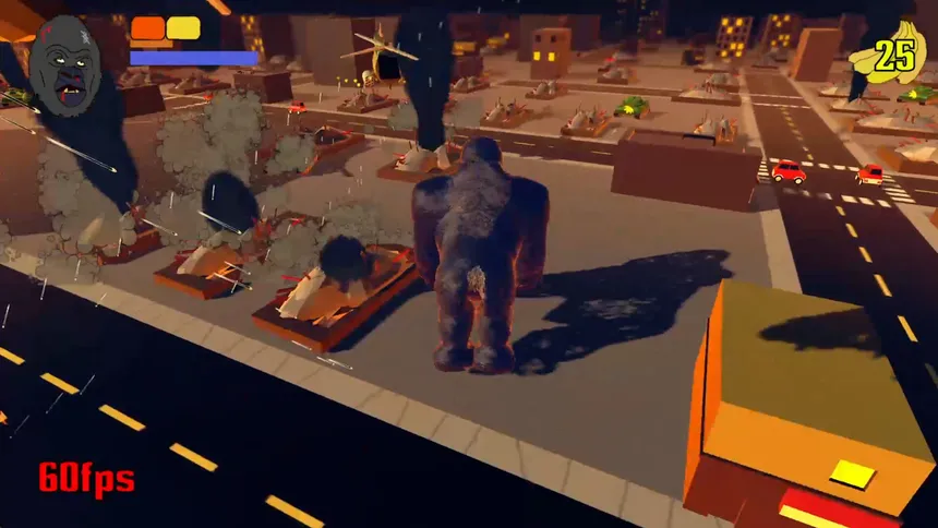 Скриншот 3 к игре Kong's Wrath: City of Mayhem