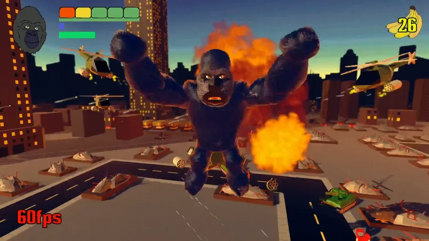 Скриншот 5 к игре Kong's Wrath: City of Mayhem