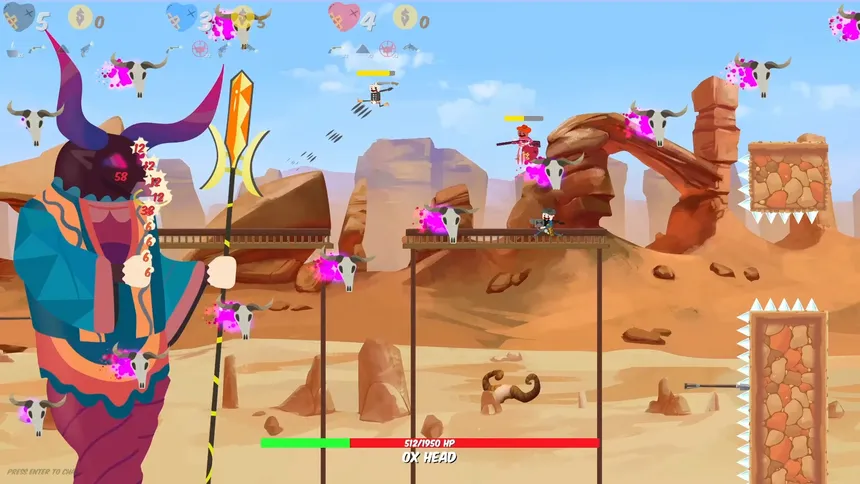 Скриншот 1 к игре Kungfu Cowboy