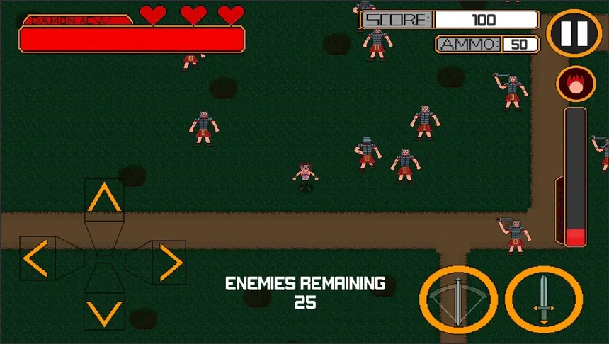 Скриншот 1 к игре Angry Celt Warrior