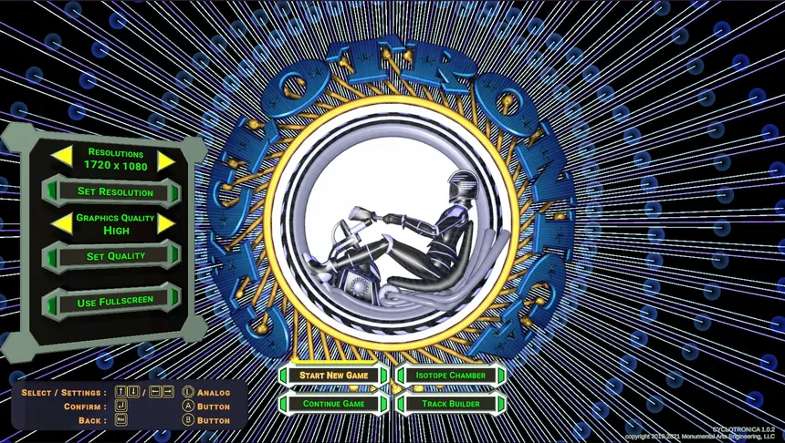 Скриншот 1 к игре Cyclotronica