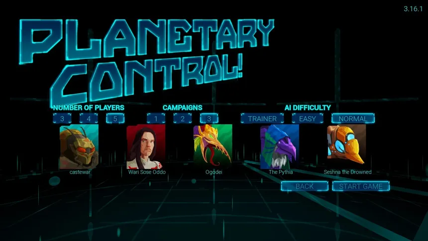 Скриншот 1 к игре Planetary Control!