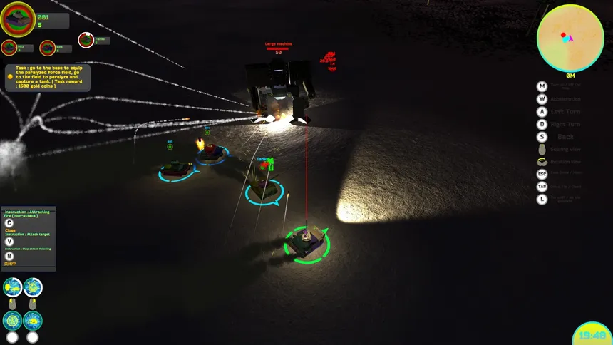 Скриншот 2 к игре 机甲坦克大乱斗/MECHA AND TANK FIGHTING