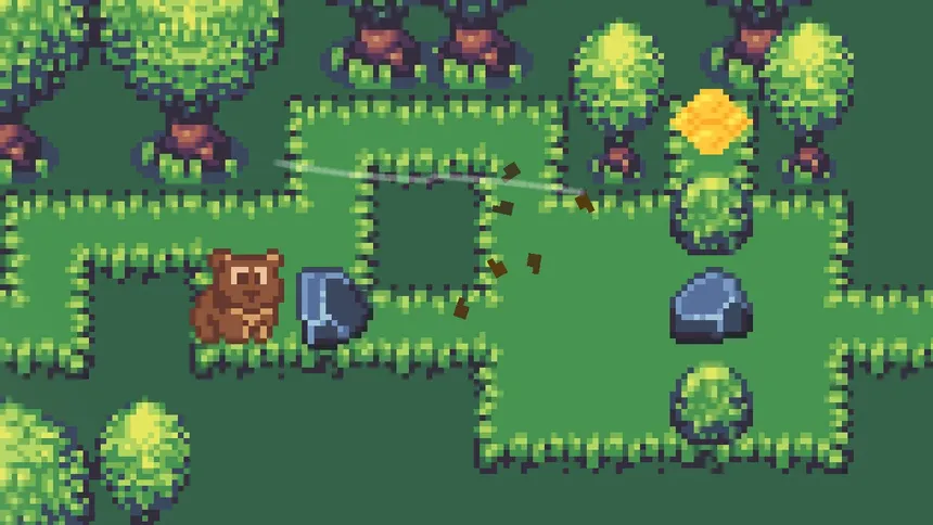 Скриншот 1 к игре Baby Bear's Big Day Out