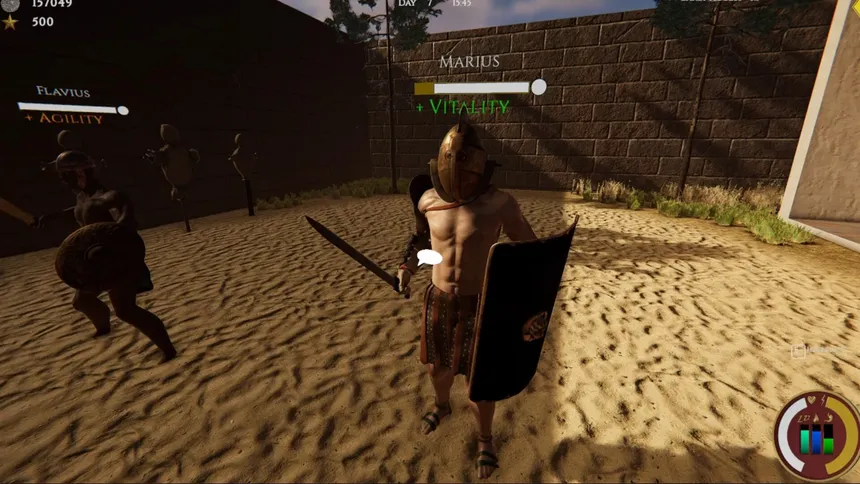 Скриншот 2 к игре CRIXUS: Life of free Gladiator