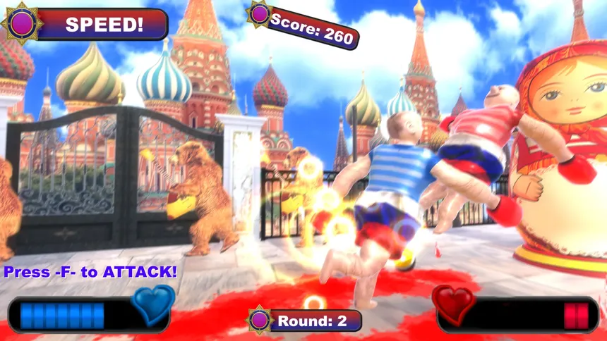 Скриншот 1 к игре Russian Drunken Boxers