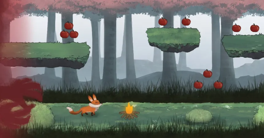 Скриншот 1 к игре Red Fox and the Four Seasons
