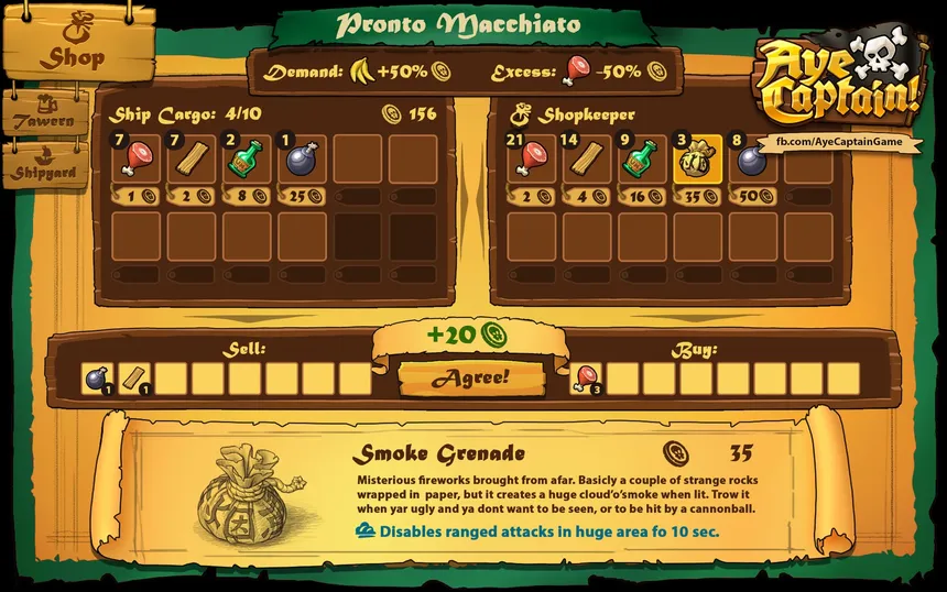 Скриншот 6 к игре Aye Captain!
