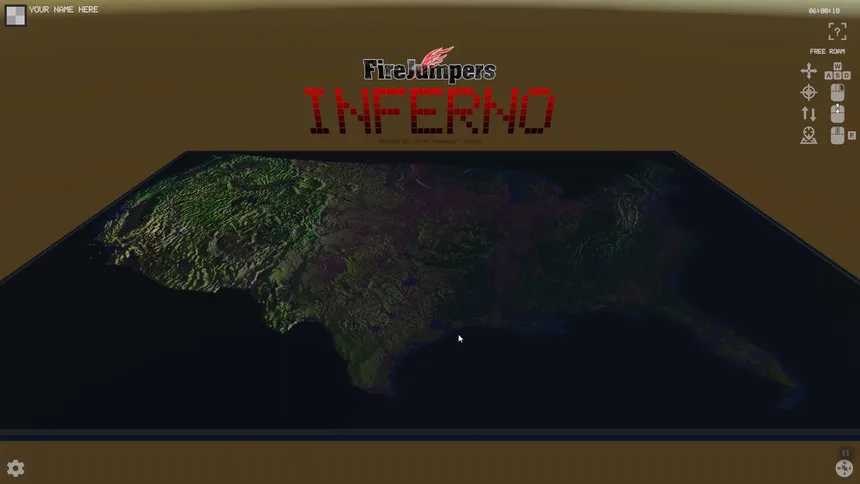 Скриншот 1 к игре FireJumpers Inferno