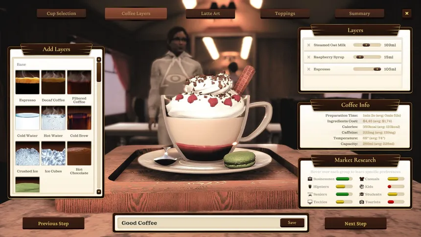 Скриншот 2 к игре Espresso Tycoon