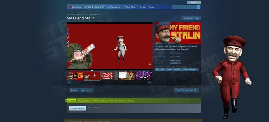 Скриншот 6 к игре My Friend Stalin
