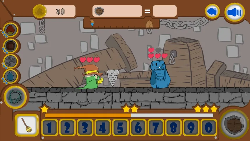 Скриншот 2 к игре Math Castle