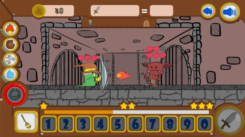 Скриншот 3 к игре Math Castle