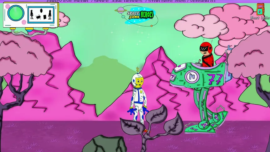 Скриншот 3 к игре SPACE JUNK HEROES