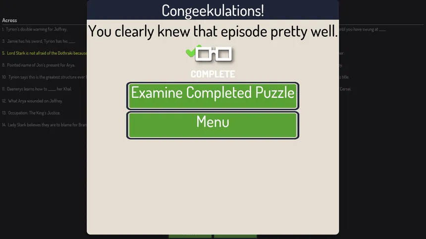 Скриншот 6 к игре Geekwords