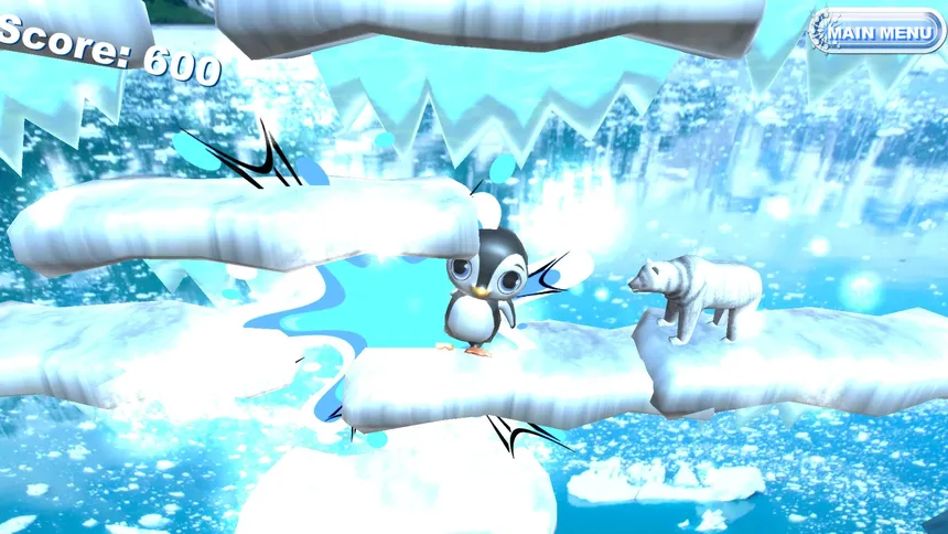 Скриншот 1 к игре Penguin Climbing