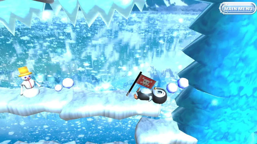 Скриншот 4 к игре Penguin Climbing