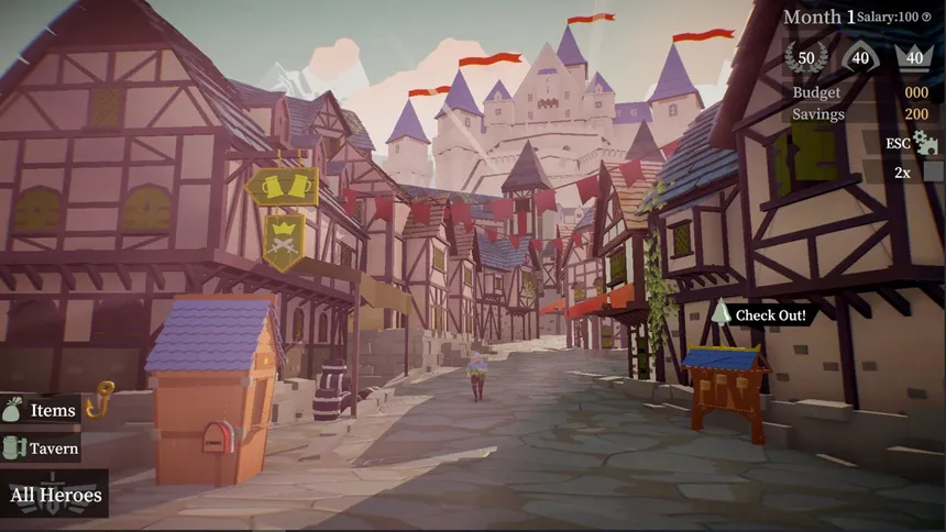 Скриншот 1 к игре a guard walks into a tavern