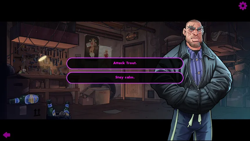 Скриншот 2 к игре Blake: The Visual Novel