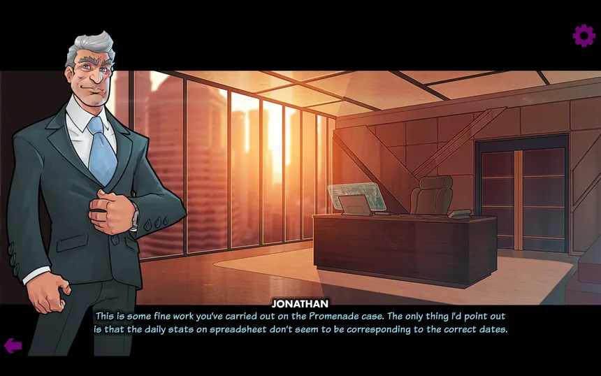 Скриншот 6 к игре Blake: The Visual Novel