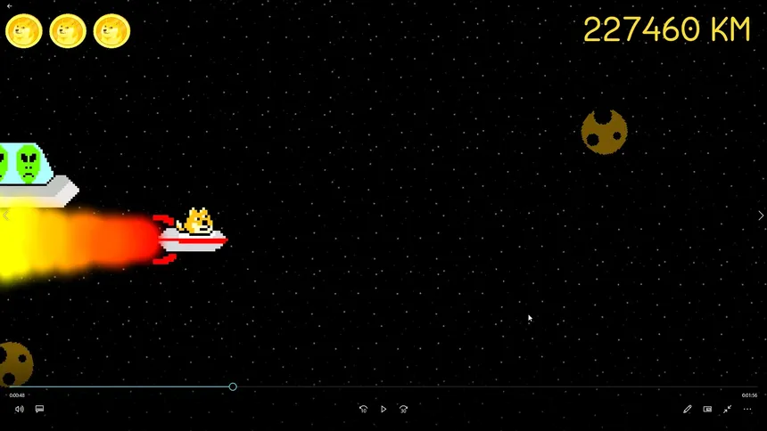 Скриншот 2 к игре Doge to the Moon