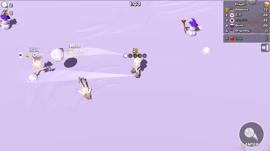 Скриншот 2 к игре 雪国の少女
