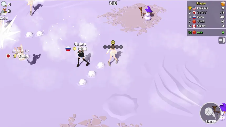 Скриншот 3 к игре 雪国の少女