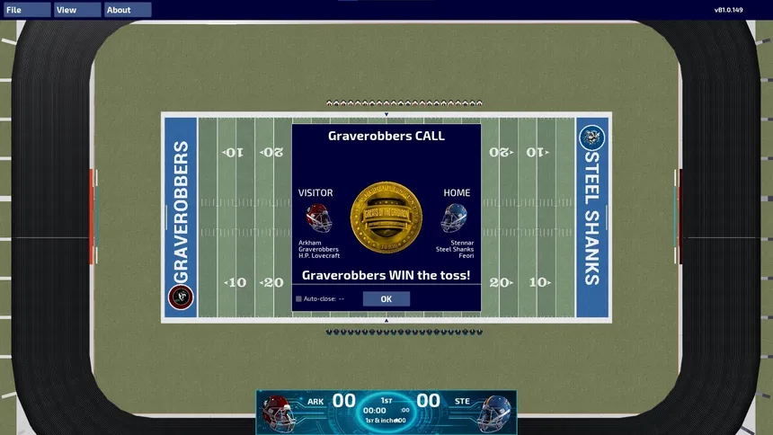 Скриншот 8 к игре Greats of the Gridiron