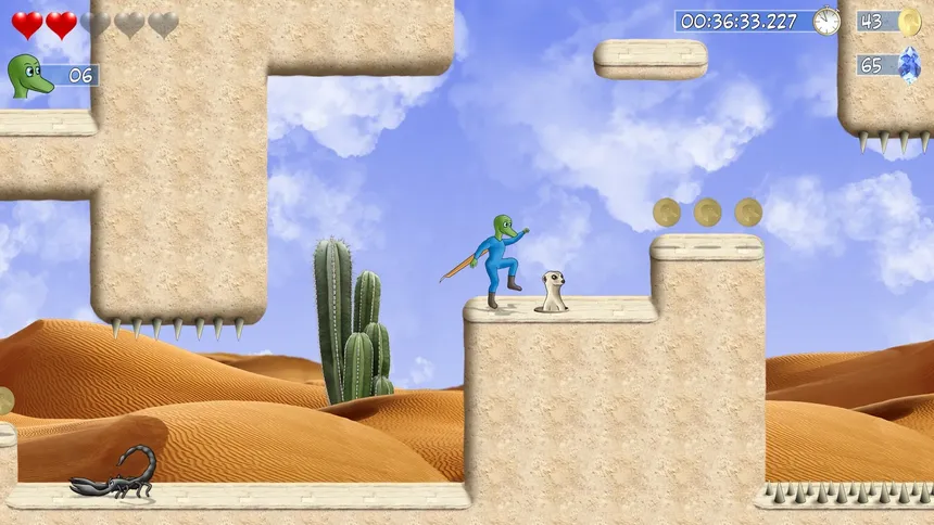 Скриншот 5 к игре Dosoland: Snake Man's Adventure